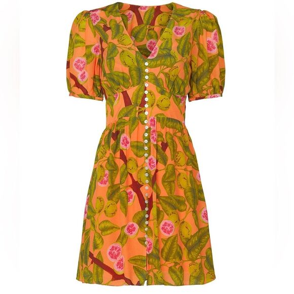 FARM Rio Guava Mini Dress EUC - Picture 5 of 9